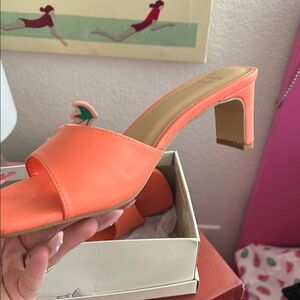 a new day Orange Stiletto Heels